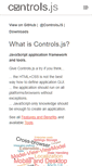 Mobile Screenshot of controlsjs.com